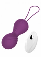 Kulki-Vibrating Silicone Kegel Balls USB 10 Function / Remote control -Purple | 100% ORYGINAŁ| DYSKRETNA PRZESYŁKA