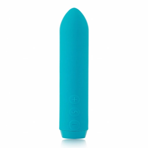 Klasyczny wibrator plus nakładka - Je Joue Classic Bullet Vibrator Niebieski