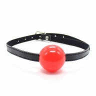 Toyz4lovers Ball Gag (Rossa) - Knebel z kulką ⚫ DARMOWA DOSTAWA od 299zł ⚫ DYSKRETNA PRZESYŁKA 24H Z POLSKI ⚫