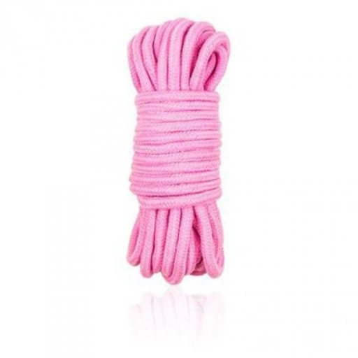 Toyz4lovers Cotton Rope 5Mpink - Lina do krępowania Różowy ⚫ DARMOWA DOSTAWA od 299zł ⚫ DYSKRETNA PRZESYŁKA 24H Z POLSKI ⚫