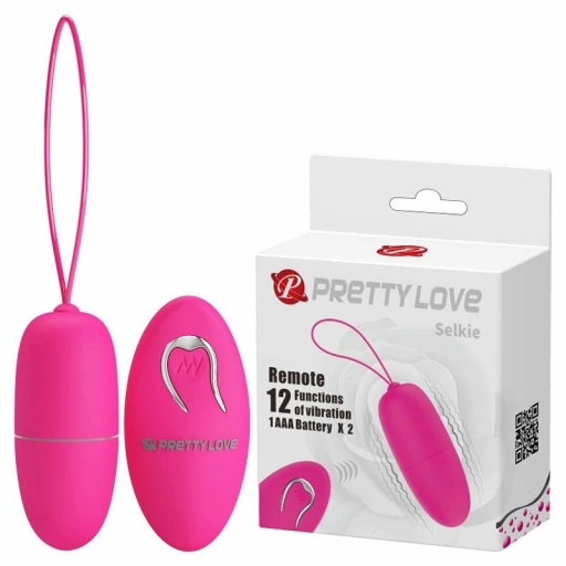 PRETTY LOVE -SELKIE, 12 vibration functions Wireless remote control